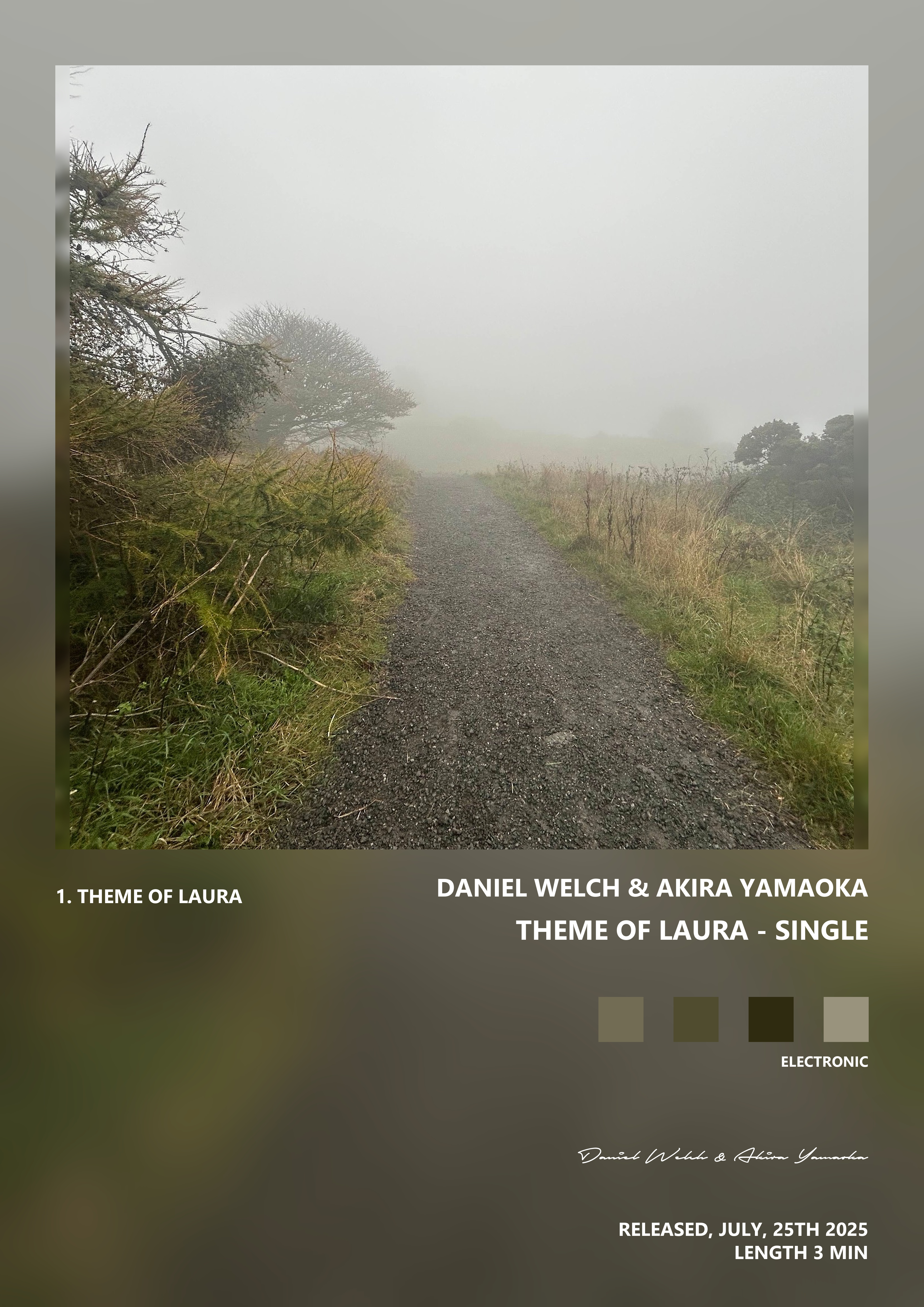 Music poster: Daniel Welch Akira Yamaoka - Theme of Laura - Single