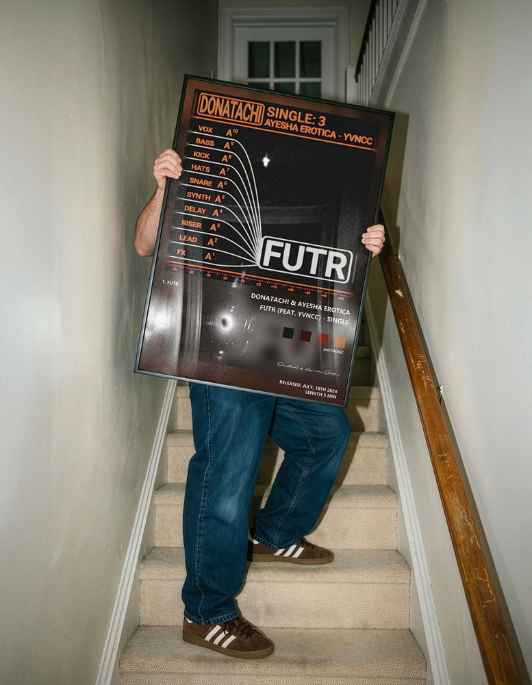 Music poster: Donatachi Ayesha Erotica - FUTR feat Yvncc - Single