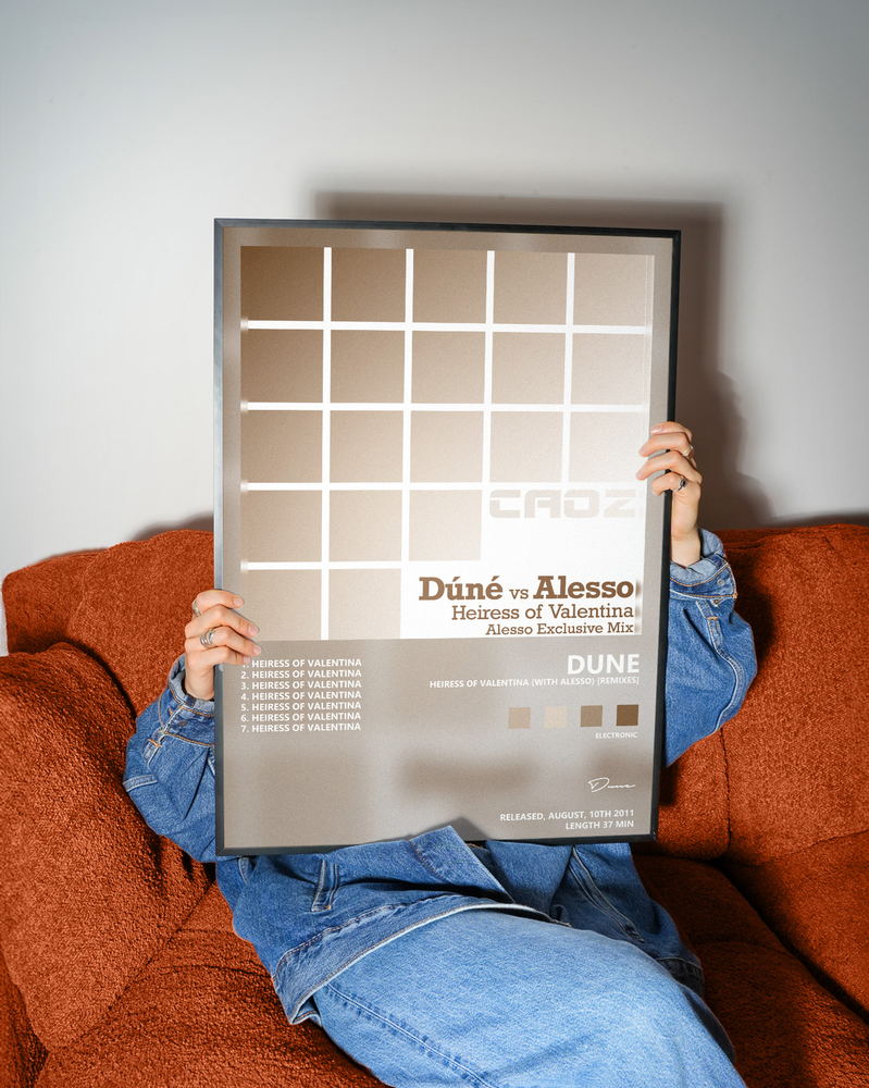 Music poster: Dune - Heiress of Valentina with Alesso Remixes