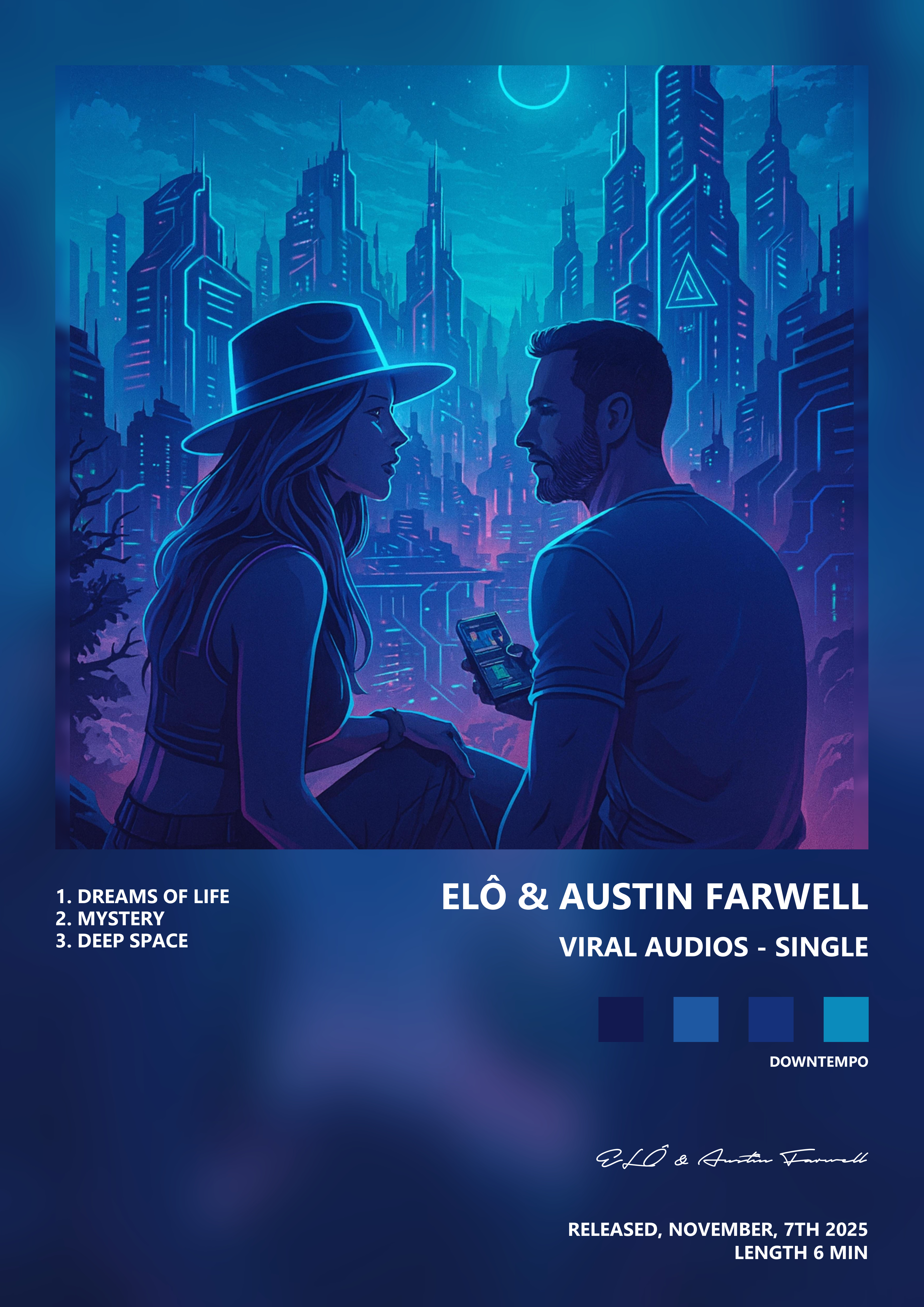 Music poster: ELÔ Austin Farwell - Viral Audios - Single