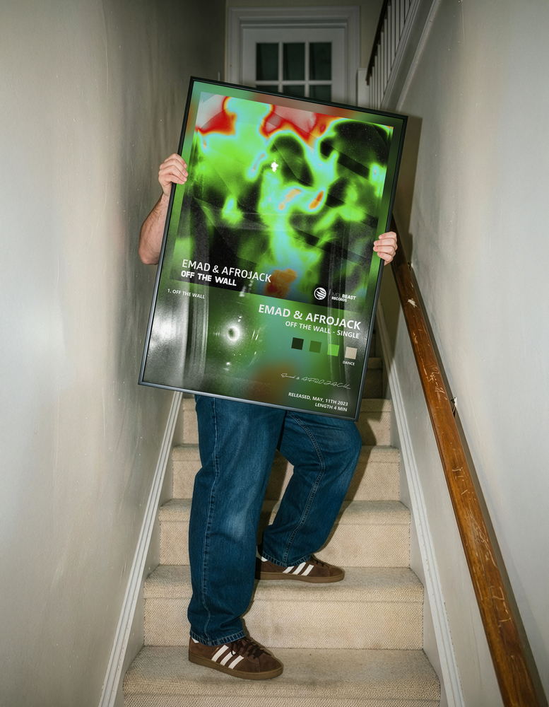 Music poster: Emad AFROJACK - Off The Wall - Single