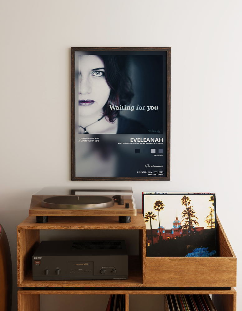 Music poster: Eveleanah - Waiting for You feat Akira Yamaoka - Single