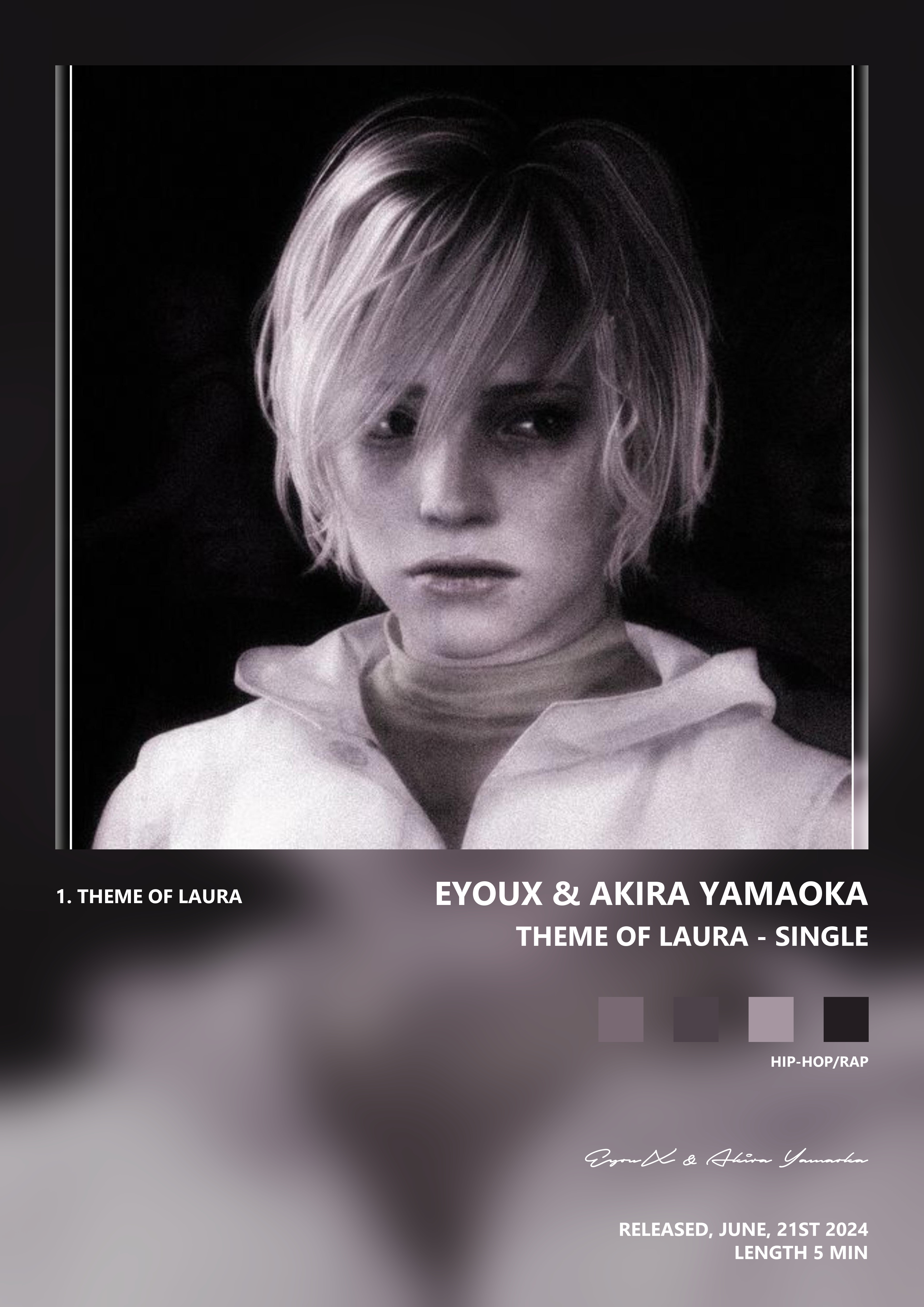 Music poster: EyouX Akira Yamaoka - Theme of Laura - Single
