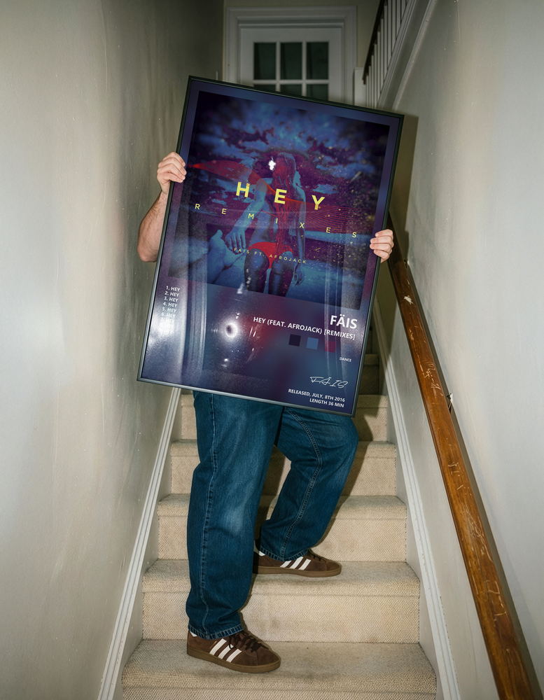 Music poster: FÄIS - Hey feat Afrojack Remixes