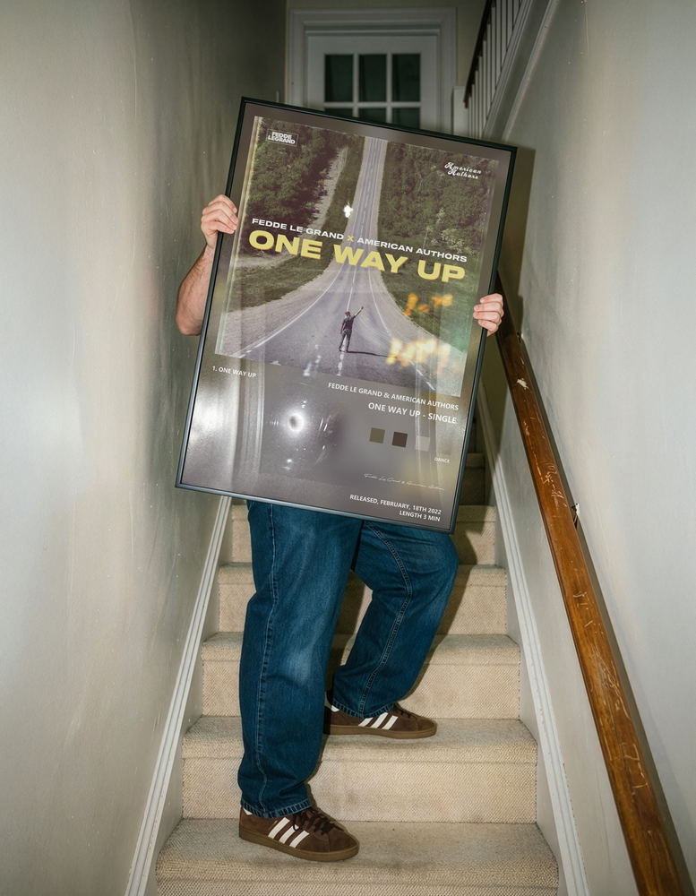 Music poster: Fedde Le Grand American Authors - One Way Up - Single