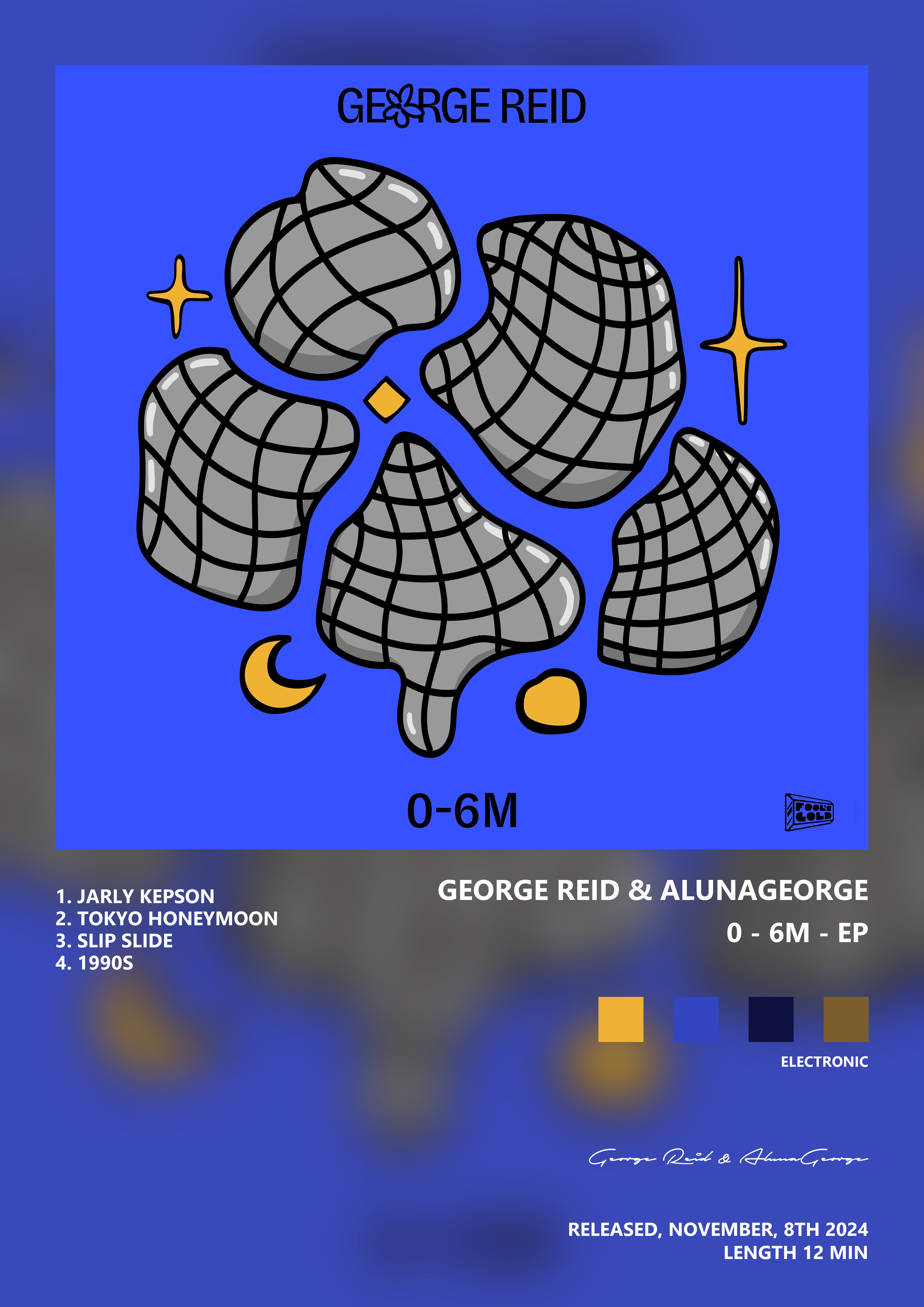 Music poster: George Reid AlunaGeorge - 0 - 6m - EP