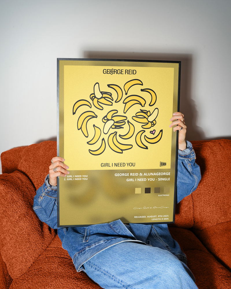 Music poster: George Reid AlunaGeorge - Girl I Need You - Single