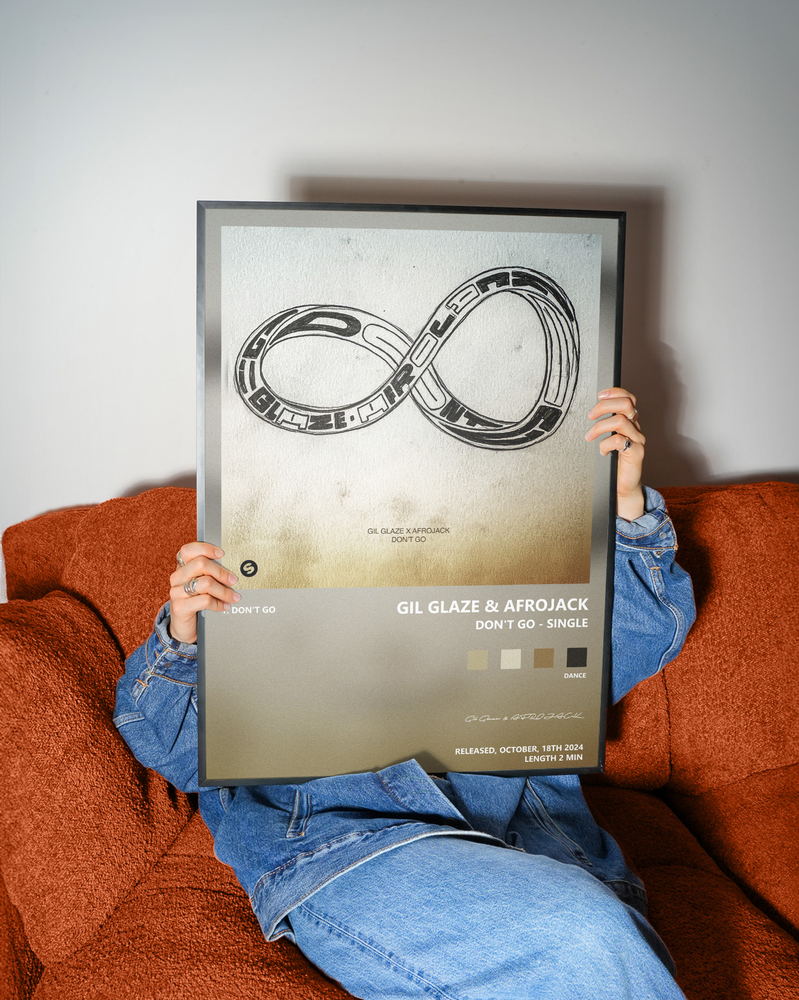 Music poster: Gil Glaze AFROJACK - Dont Go - Single