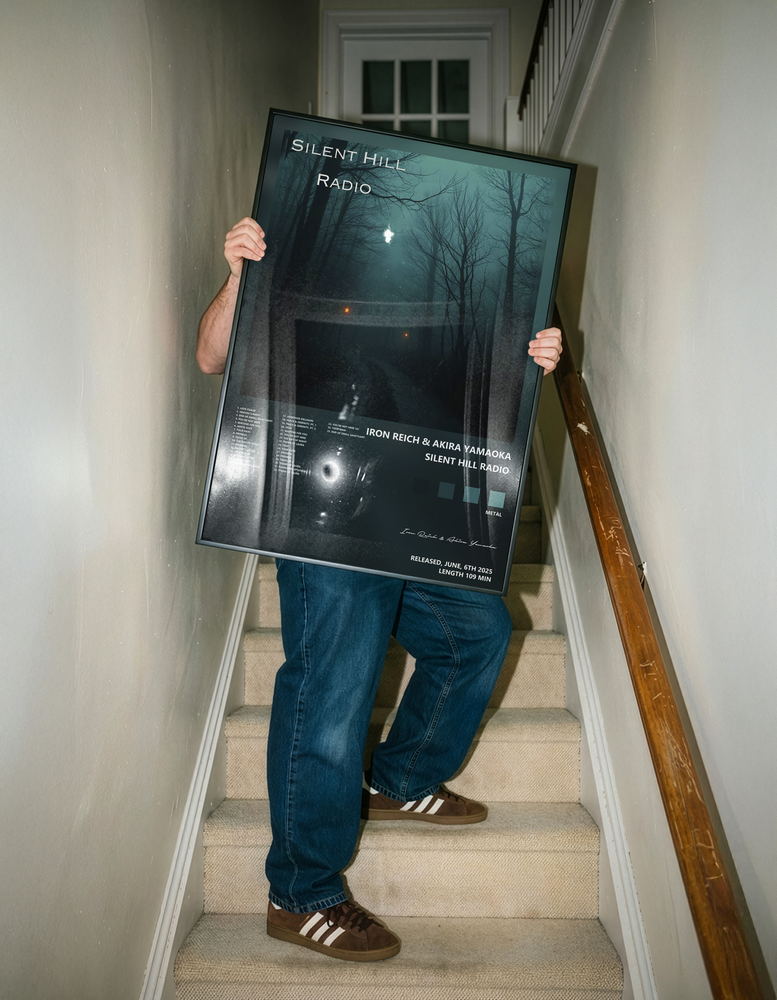 Music poster: Iron Reich Akira Yamaoka - Silent Hill Radio