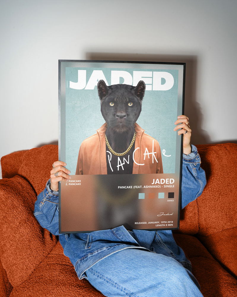 Music poster: Jaded - Pancake feat Ashnikko - Single