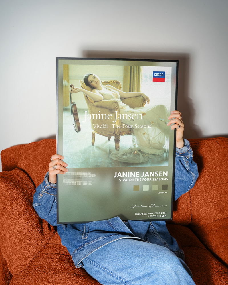 Music poster: Janine Jansen - Vivaldi The Four Seasons