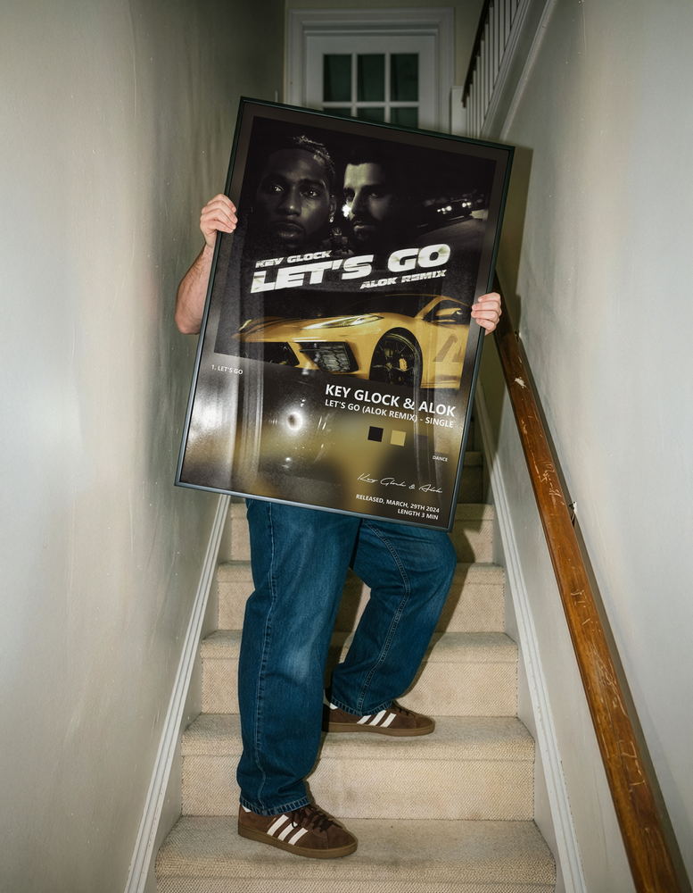 Music poster: Key Glock Alok - Lets Go Alok Remix - Single