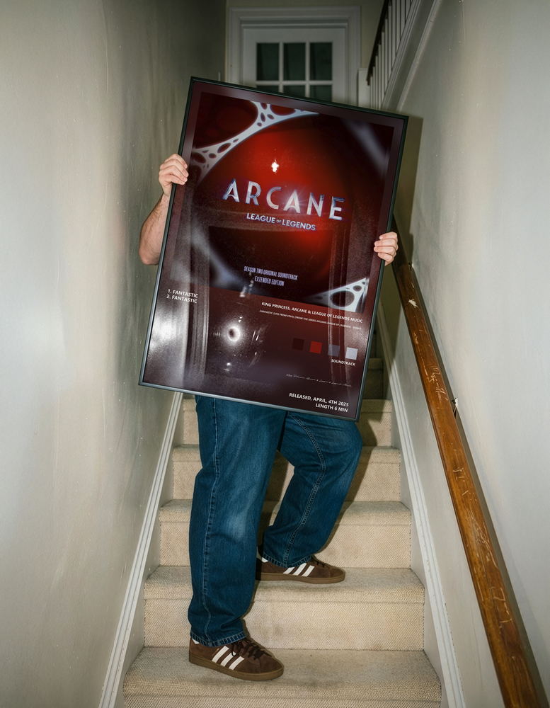 Music poster: King Princess Arcane League of Legends Music - Fantastic Live From Vevo from the series Arcane League of Legends - Singl