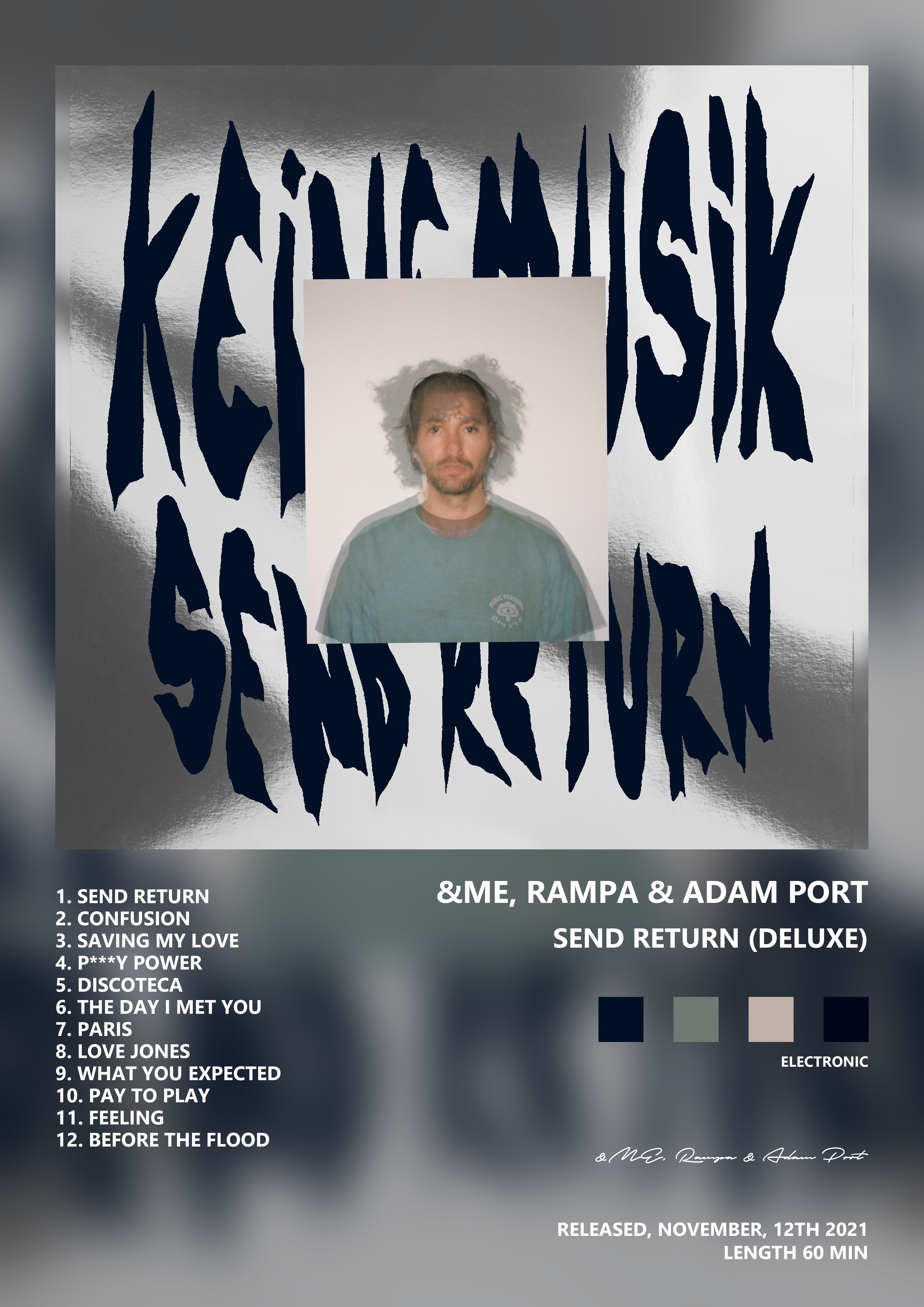 Music poster: ME Rampa Adam Port - Send Return Deluxe