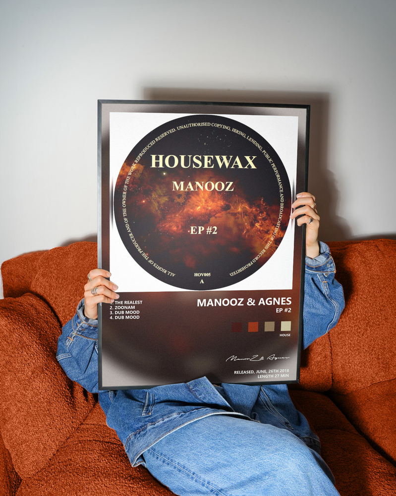 Music poster: ManooZ Agnes - EP 2