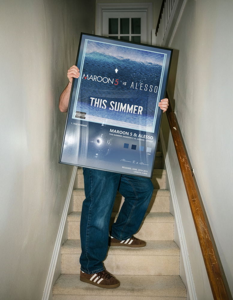 Music poster: Maroon 5 Alesso - This Summer Maroon 5 vs Alesso - Single