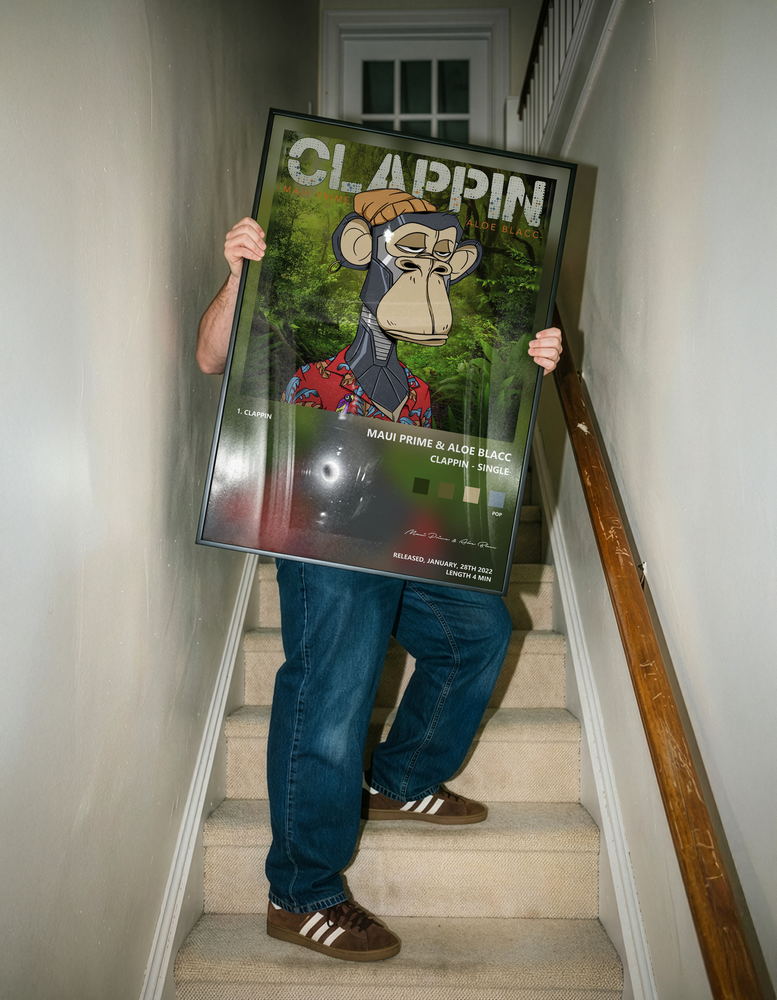 Music poster: Maui Prime Aloe Blacc - Clappin - Single