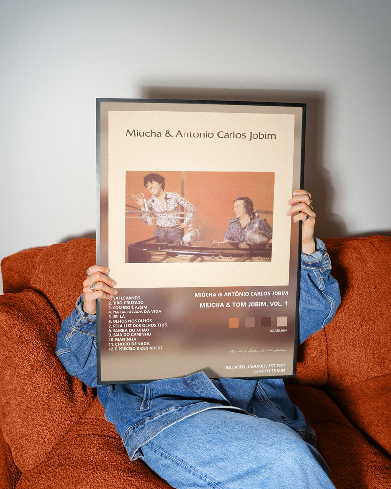 Music poster: Miúcha Antônio Carlos Jobim - Miucha Tom Jobim Vol 1