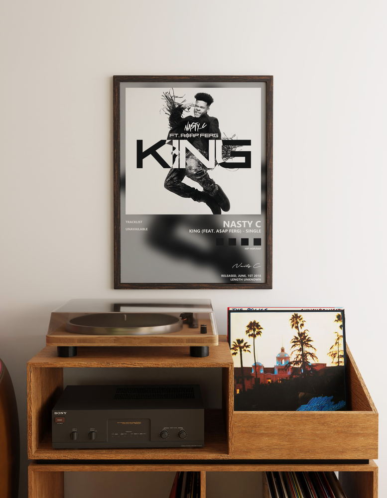 Music poster: Nasty C - King feat AAP Ferg - Single
