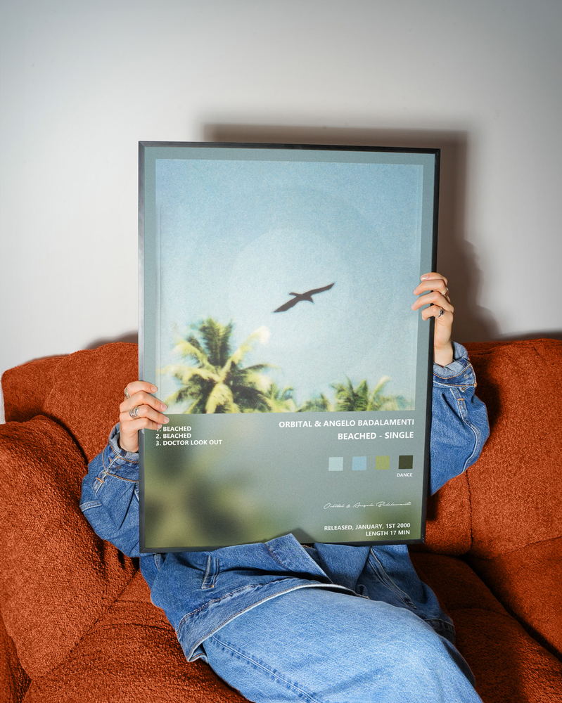 Music poster: Orbital Angelo Badalamenti - Beached - Single
