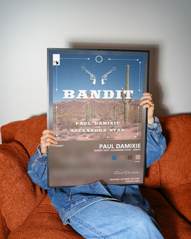 Music poster: Paul Damixie - Bandit feat Alexandra Stan - Single