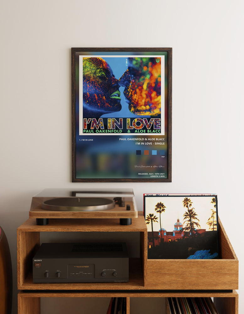 Music poster: Paul Oakenfold Aloe Blacc - Im in Love - Single