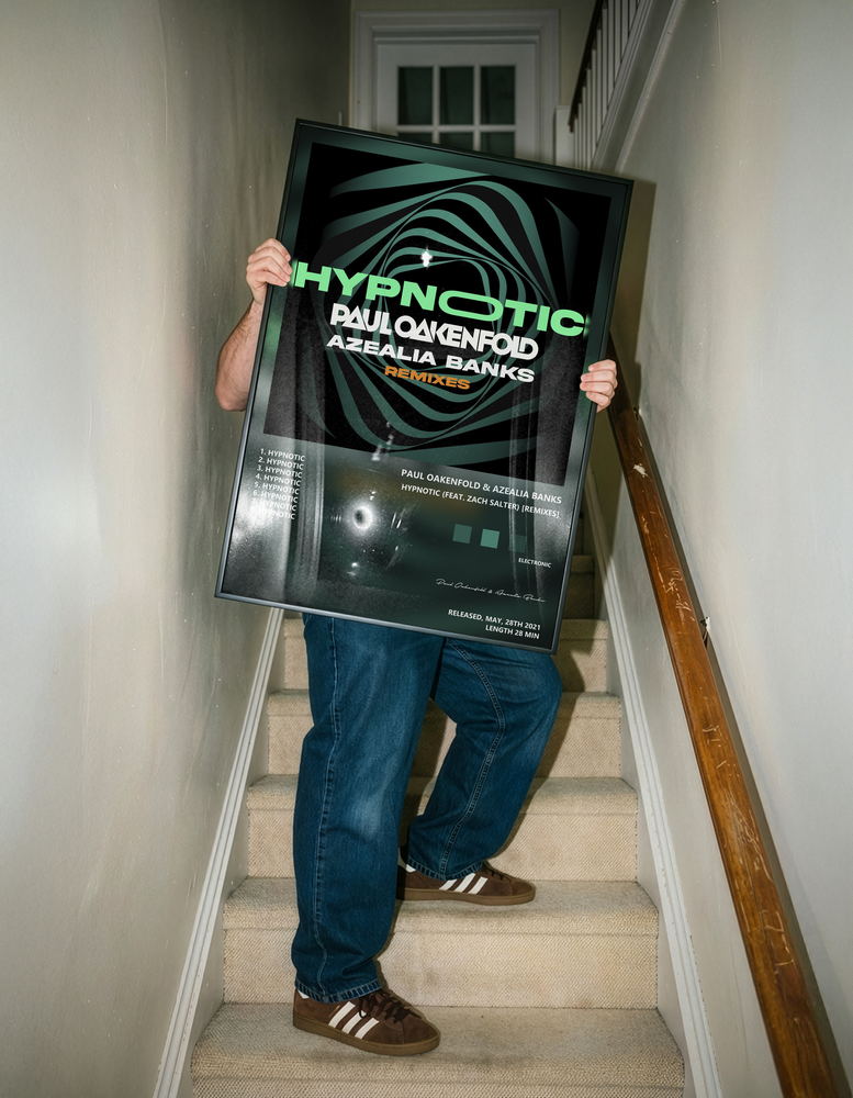Music poster: Paul Oakenfold Azealia Banks - Hypnotic feat Zach Salter Remixes