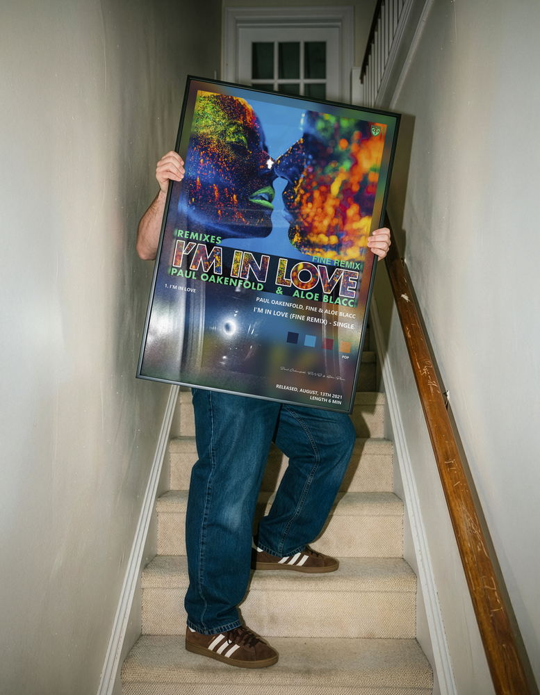 Music poster: Paul Oakenfold FiNE Aloe Blacc - Im in Love FiNE Remix - Single