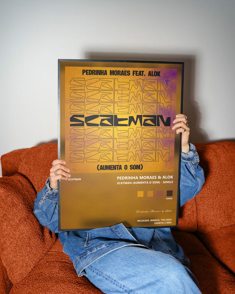 Music poster: Pedrinha Moraes Alok - Scatman Aumenta O Som - Single