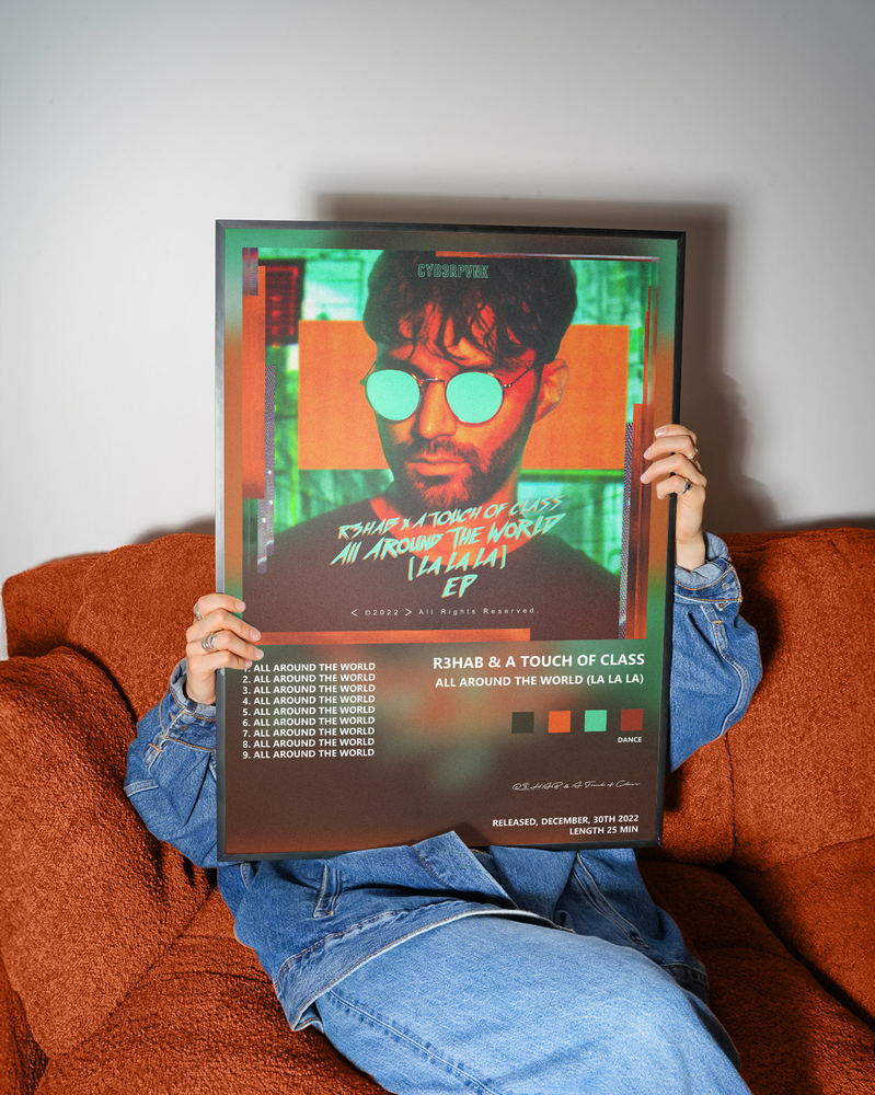 Music poster: R3HAB A Touch of Class - All Around The World La La La