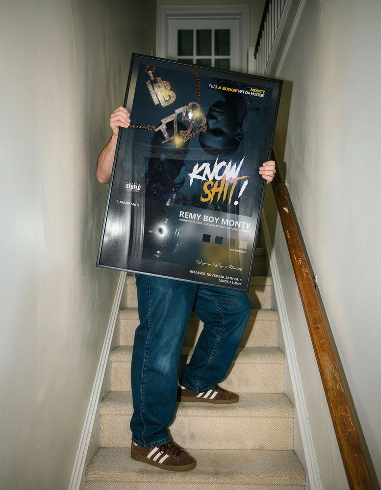 Music poster: Remy Boy Monty - Know Shit feat A Boogie With Da Hoodie - Single