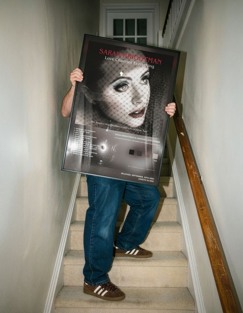 Music poster: Sarah Brightman Andrew Lloyd Webber - Love Changes Everything - The Andrew Lloyd Webber Collection Vol 2