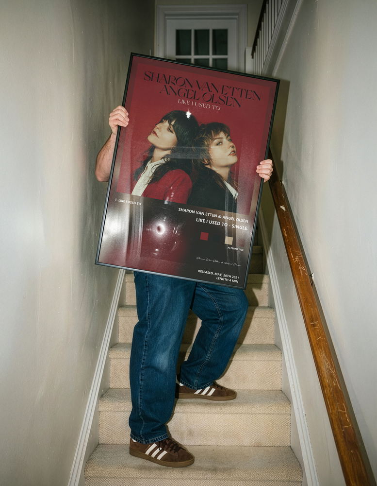 Music poster: Sharon Van Etten Angel Olsen - Like I Used To - Single