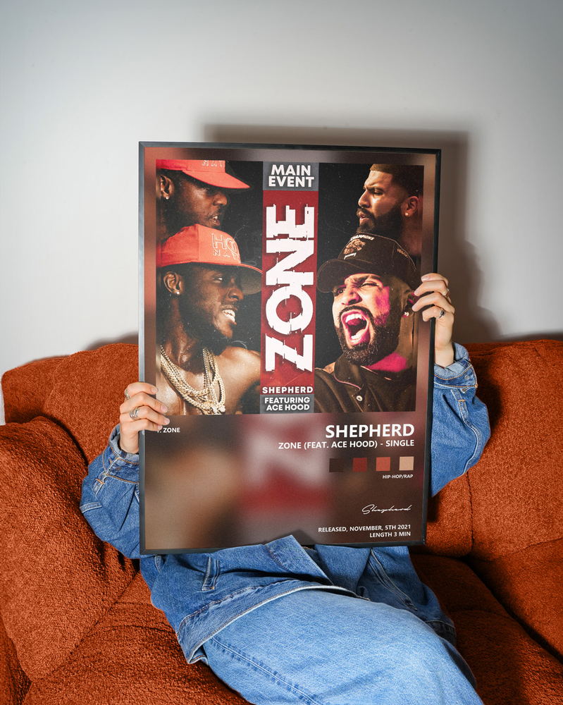 Music poster: Shepherd - Zone feat Ace Hood - Single