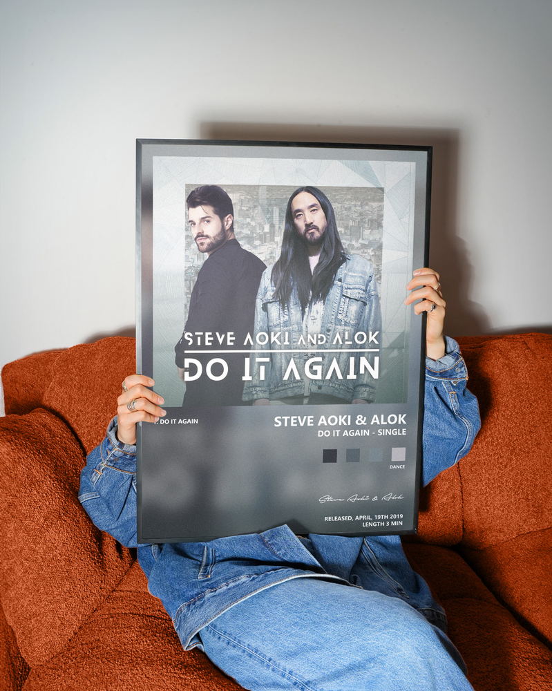 Music poster: Steve Aoki Alok - Do It Again - Single