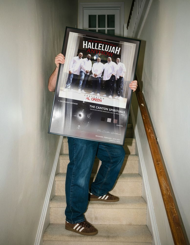 Music poster: The Canton Spirituals - Hallelujah Anyhow Radio Edit feat Al Green - Single