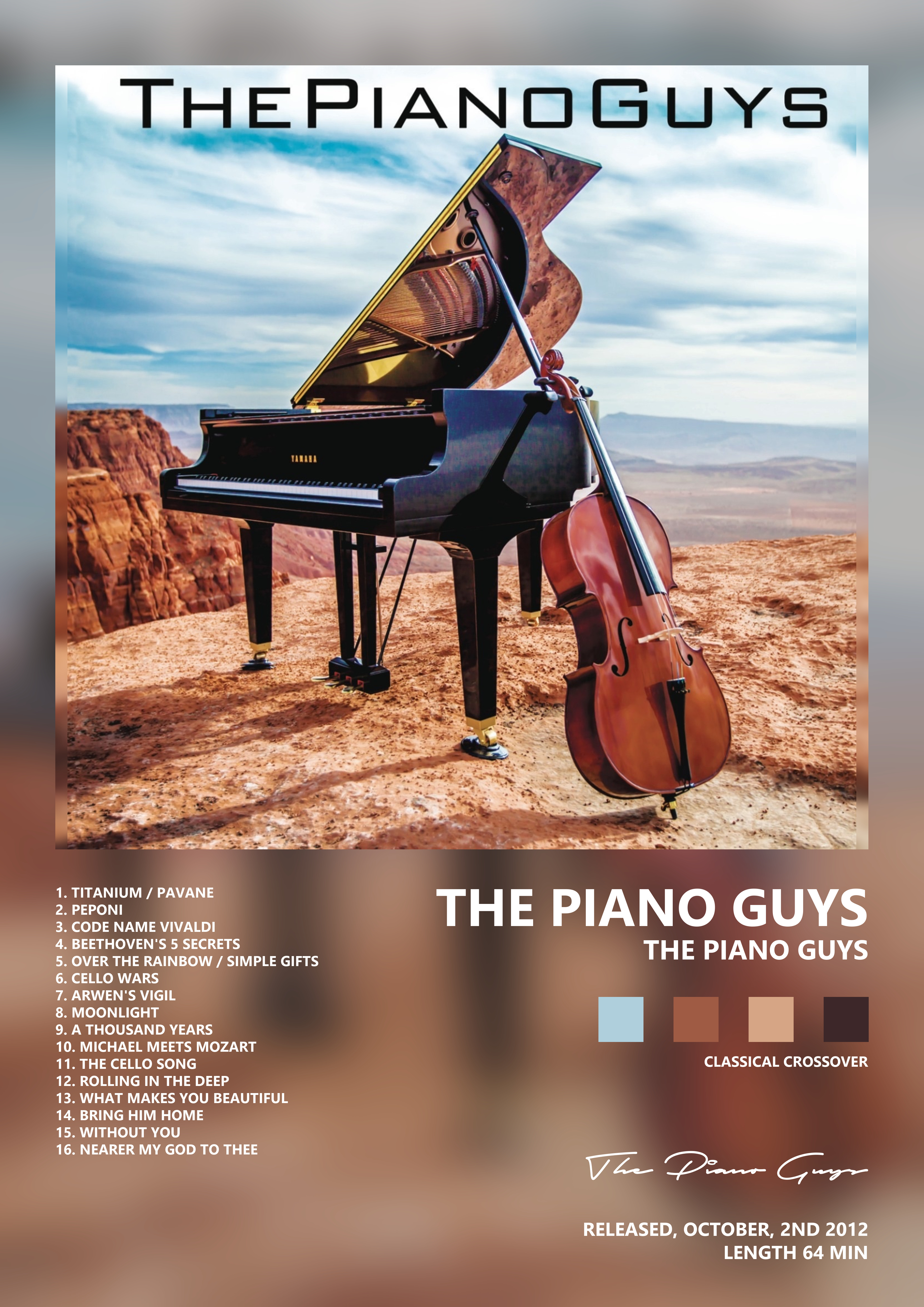Music poster: The Piano Guys - The Piano Guys