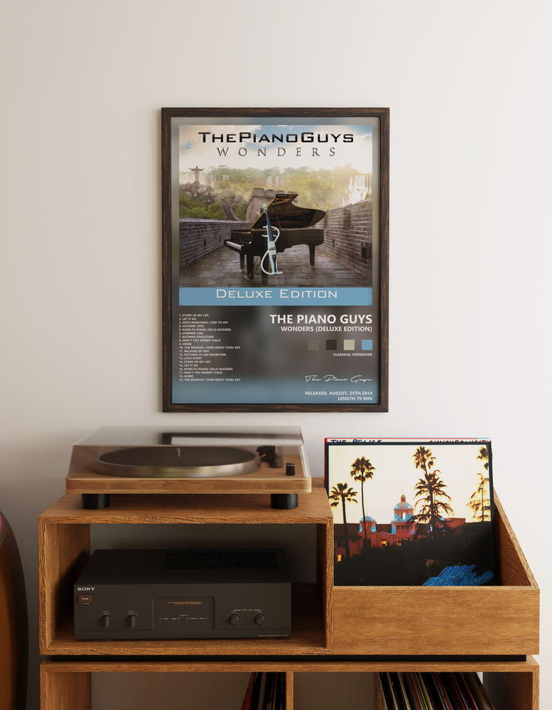 Music poster: The Piano Guys - Wonders Deluxe Edition