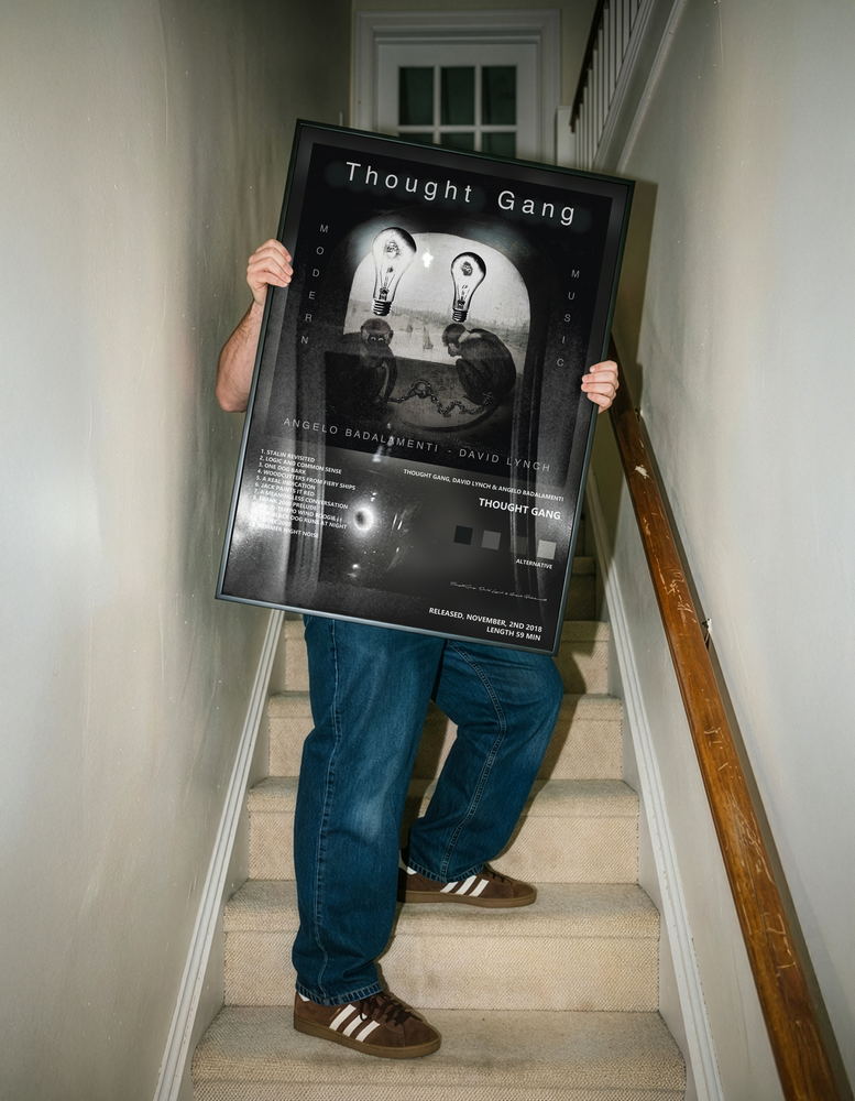 Music poster: Thought Gang David Lynch Angelo Badalamenti - Thought Gang