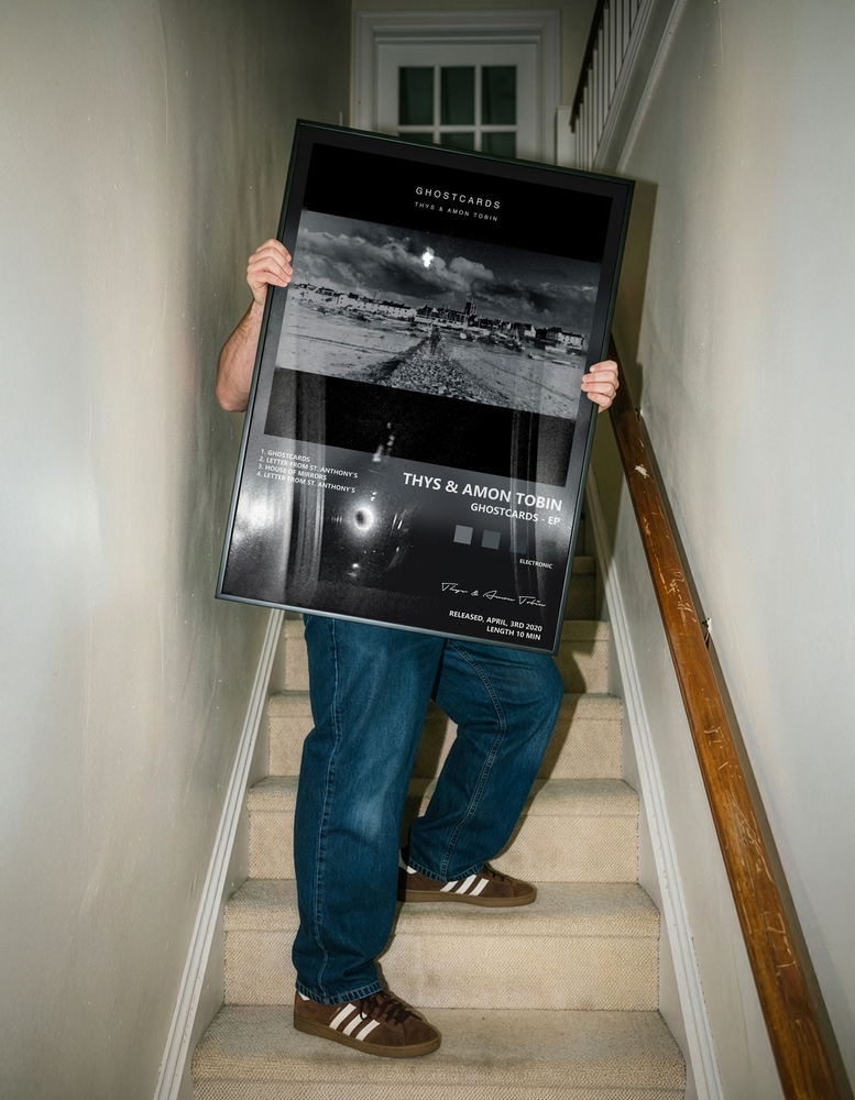 Music poster: Thys Amon Tobin - Ghostcards - EP