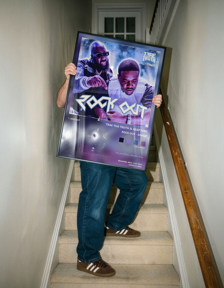 Music poster: Trae tha Truth AAP Ferg - Rock Out - Single