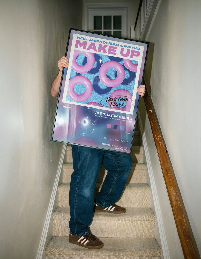 Music poster: Vice Jason Derulo - Make Up feat Ava Max Black Caviar Remix - Single