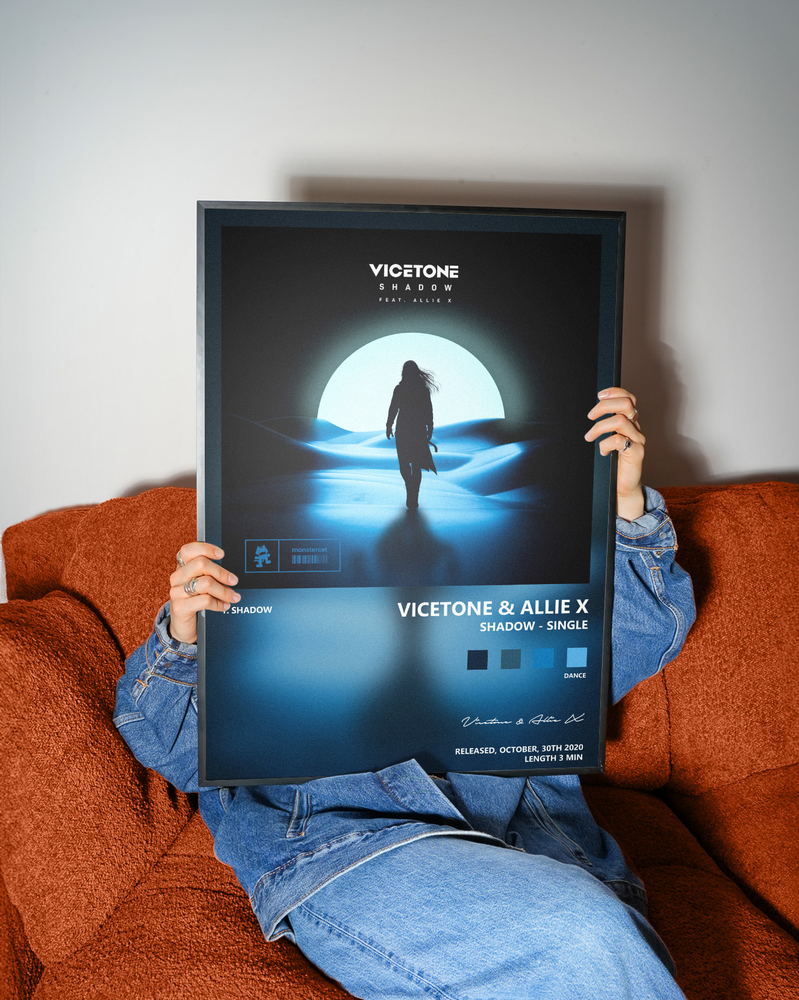 Music poster: Vicetone Allie X - Shadow - Single