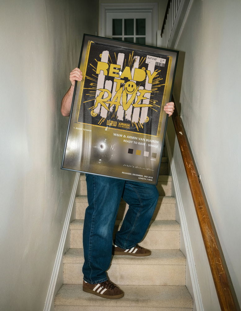 Music poster: WW Armin van Buuren - Ready to Rave - Single