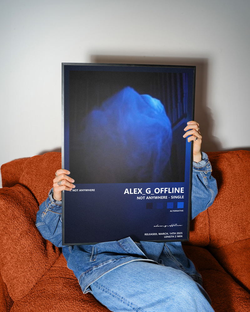 Music poster: alex g offline - Not Anywhere - Single