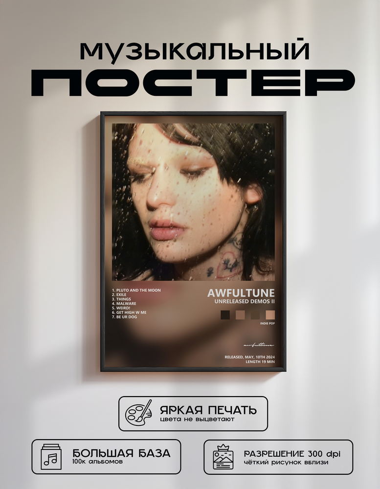 Music poster: awfultune - unreleased demos II