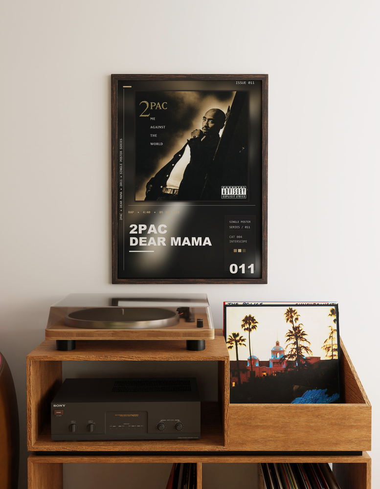 Music poster: 2Pac - Dear Mama