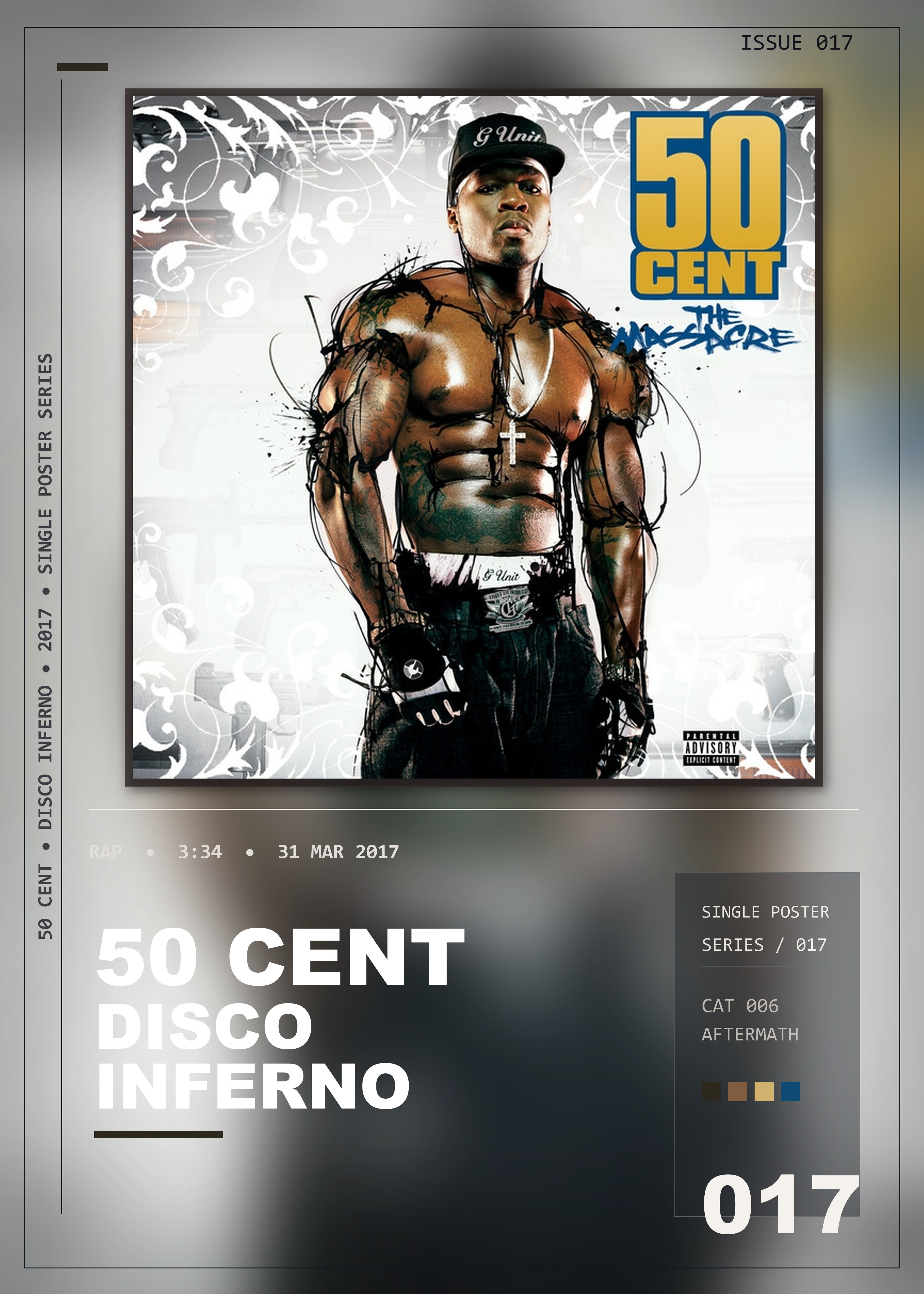 Music poster: 50 Cent - Disco Inferno