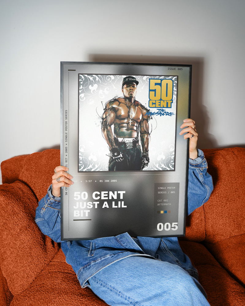 Music poster: 50 Cent - Just A Lil Bit
