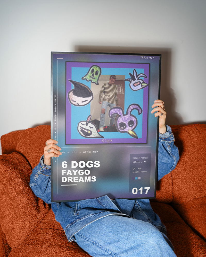 Music poster: 6 Dogs - Faygo Dreams